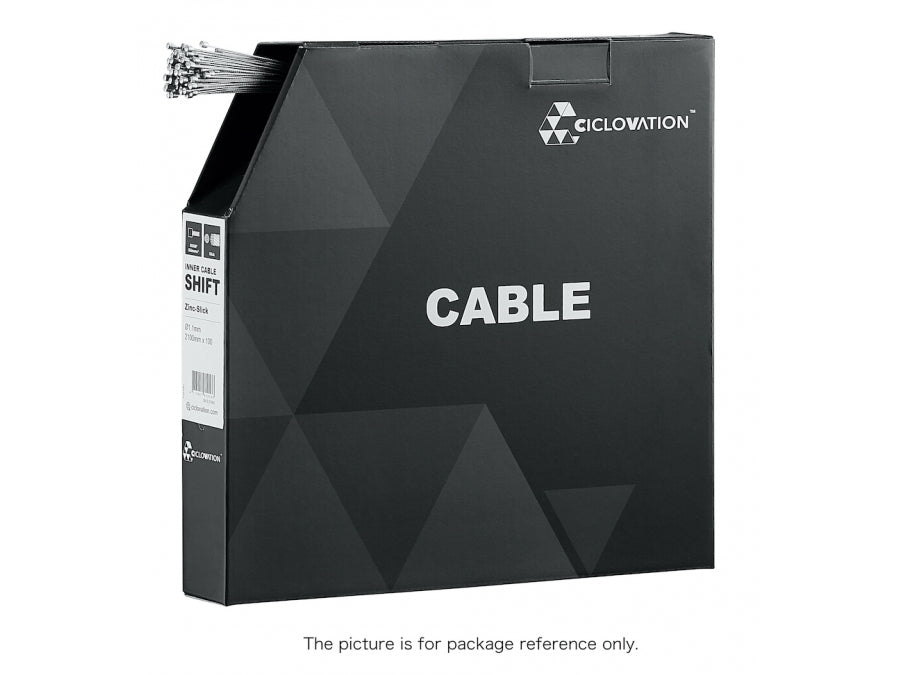 Ciclovation Advanced Stainless-Slick Road Brake Cable Shimano/SRAM System, 1.5mm*1700mm, Box of 100