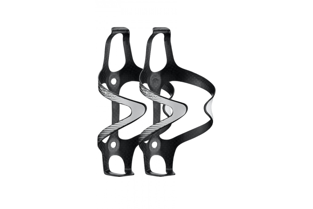 Ciclovation Premium Carbon Bottle Cages - Pearl White (Pair)