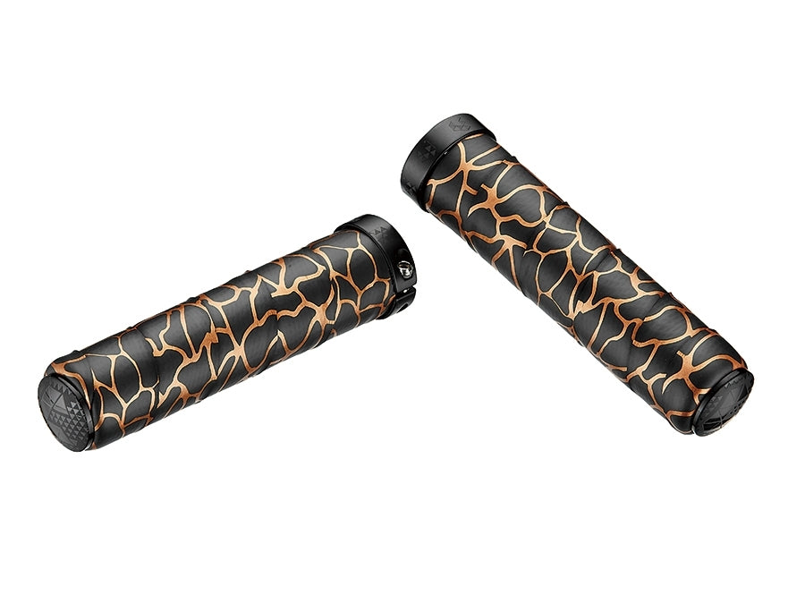 Ciclovation Advanced Hand Grip with Leather Touch Magma - Orange Flame