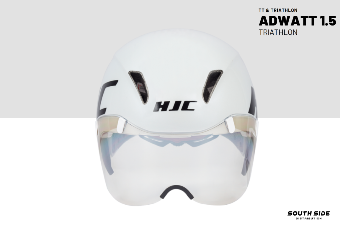 HJC ADWATT 1.5 Aero MT White Helmet AUS/NZ