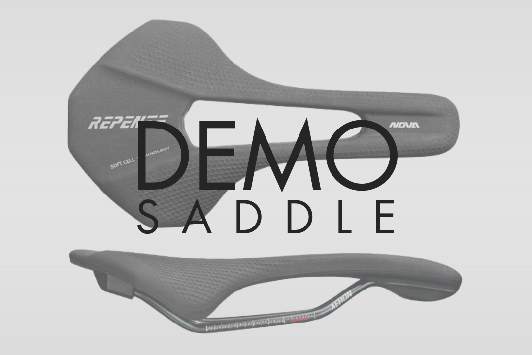 Demo Selle Repente NOVA AERON Saddle All Black - 230 Grams