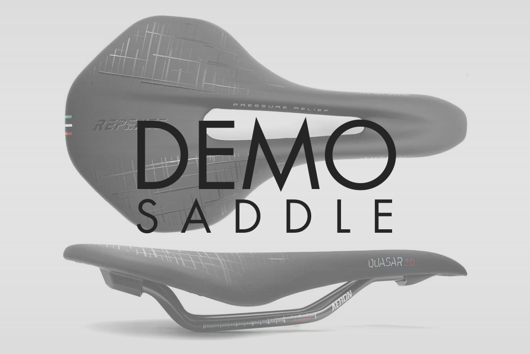 Demo Selle Repente Quasar 2.0 Aeron Saddle - 185 Grams