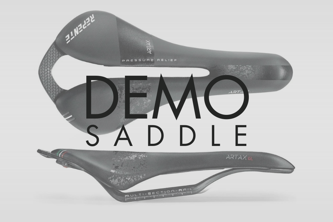 Demo Selle Repente Artax GL  Carbon Saddle Black Mud - 165 Grams