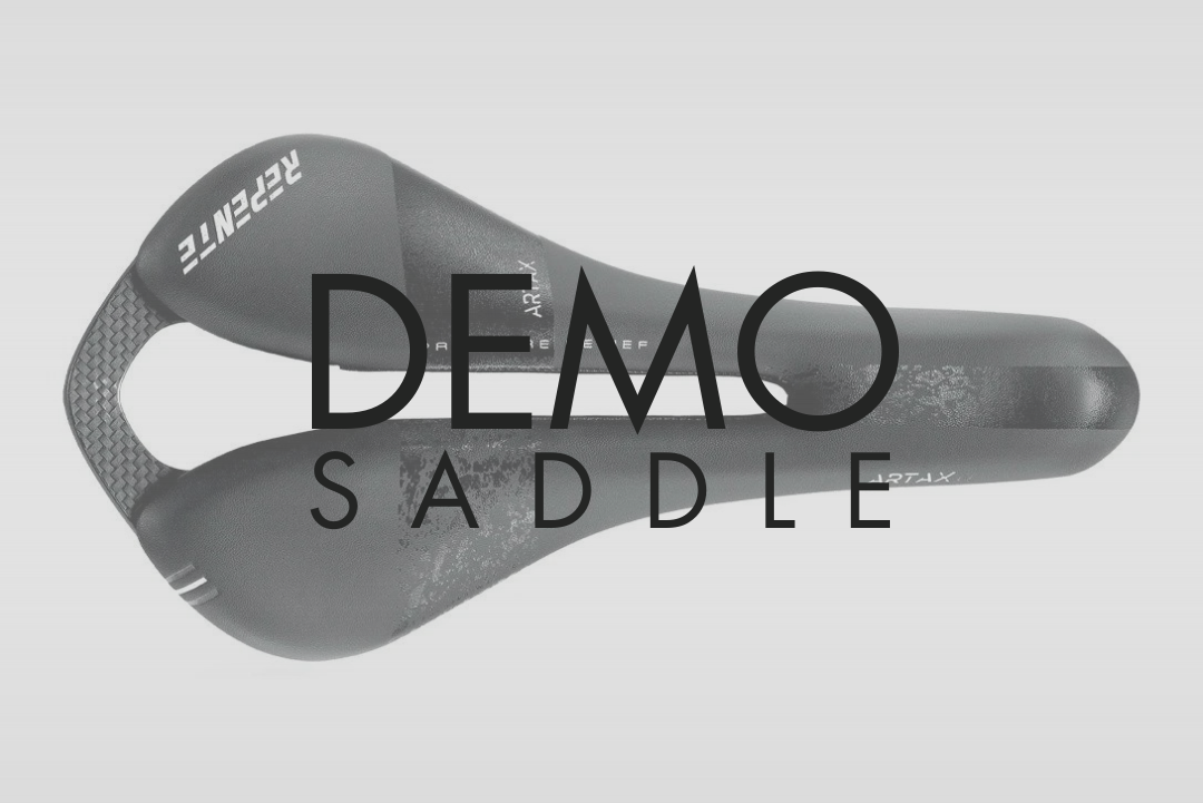 Demo Selle Repente Artax GL  Carbon Saddle Black Mud - 165 Grams