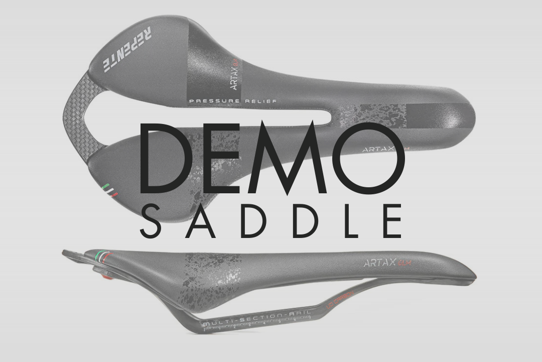 Demo Selle Repente Artax GLM Carbon Saddle Black Mud - 160 Grams