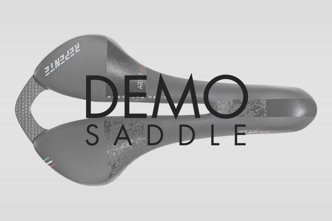 Demo Selle Repente Artax GLM Carbon Saddle Black Mud - 160 Grams