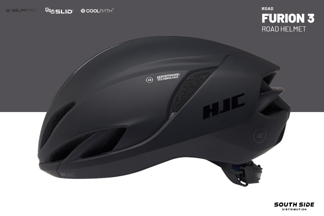 HJC FURION 3 MT Black Road Helmet