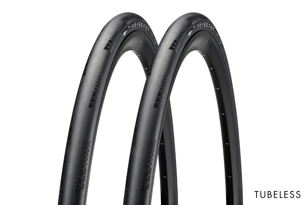 American Classic Timekeeper Tubeless Folding Road Tyre 700 x 30 - Black (Pair)