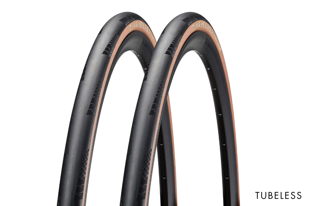 American Classic Timekeeper Tubeless Folding Road Tyre 700 x 30 - Tan (Pair)