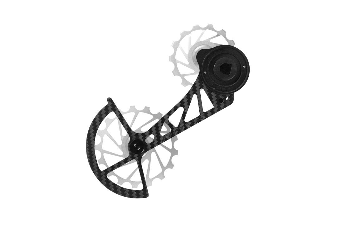 Nova Ride Carbon Ceramic Derailleur Cage - SRAM AXS Red/Force XPLR