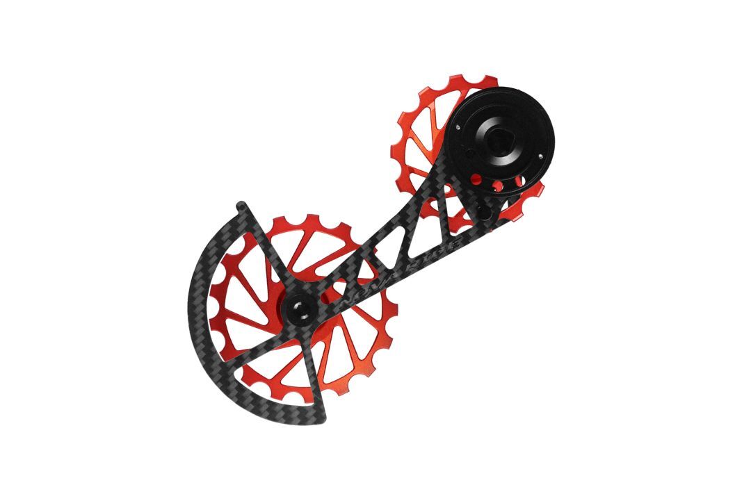 Nova Ride Carbon Ceramic Derailleur Cage - SRAM AXS Red / Force 12 Spe