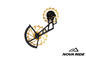 Nova Ride Carbon Ceramic Derailleur Cage - Shimano Dura-Ace / Ultegra 11 Speed