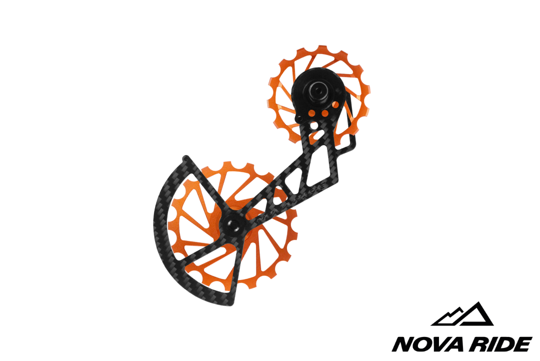 Nova Ride Carbon Ceramic Derailleur Cage - Shimano Dura-Ace / Ultegra 11 Speed