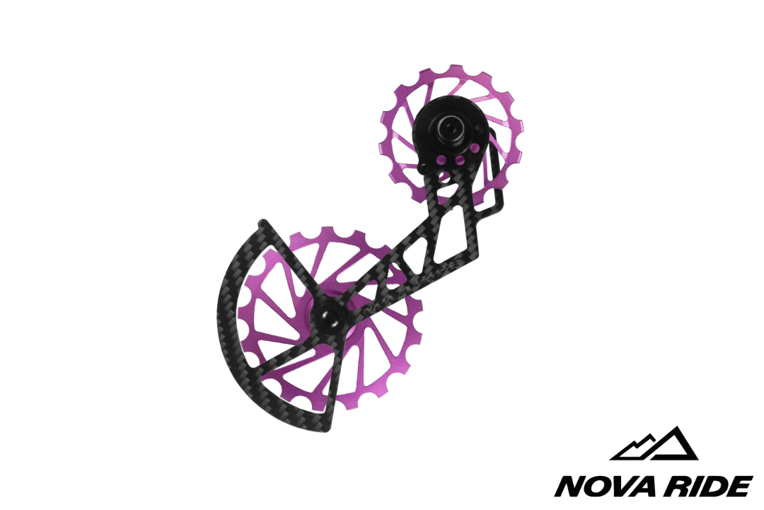 Nova Ride Carbon Ceramic Derailleur Cage - Shimano Dura-Ace / Ultegra 11 Speed