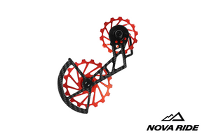 Nova Ride Carbon Ceramic Derailleur Cage - Shimano Dura-Ace / Ultegra 11 Speed