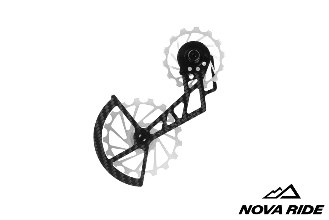 Nova Ride Carbon Ceramic Derailleur Cage - Shimano Dura-Ace / Ultegra 11 Speed