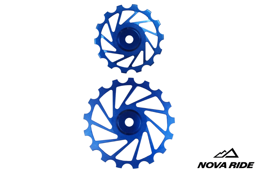 Nova Ride Spare Pulley Wheels - 14/17T (Pair)