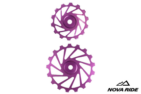 Nova Ride Spare Pulley Wheels - 14/17T (Pair)