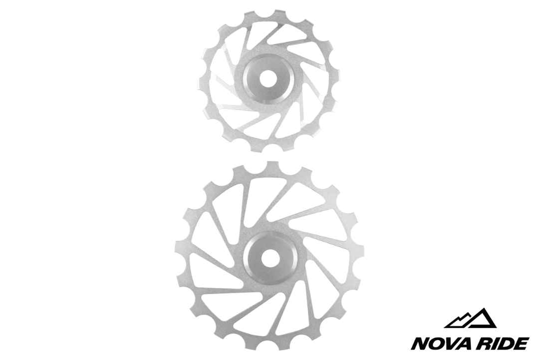 Nova Ride Spare Pulley Wheels - 14/17T (Pair)