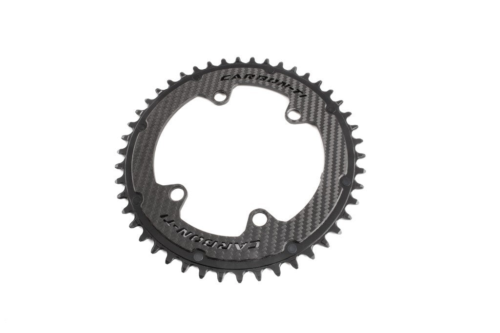 Carbon Ti X-SingleCarbon 46 x 110 (4 arms) Chainring