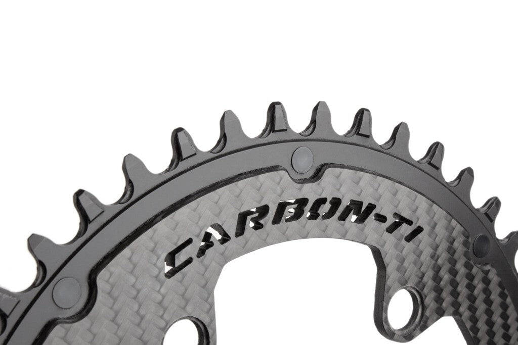 Carbon Ti X-SingleCarbon 46 x 110 (4 arms) Chainring